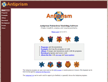 Tablet Screenshot of antiprism.com